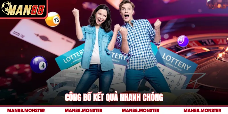 Công bố kết quả nhanh chóng